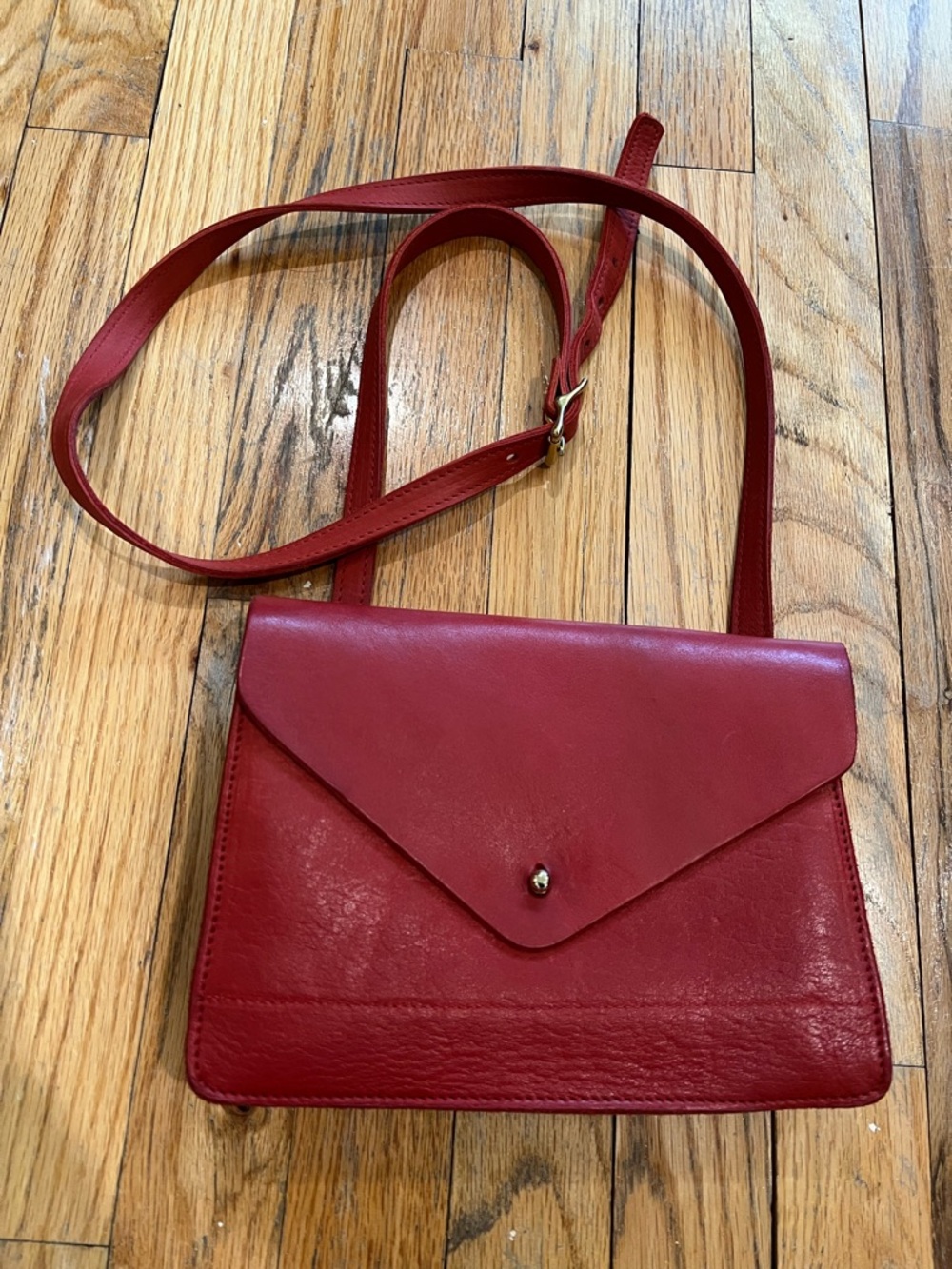 marlow goods color tomato Atlantic crossbody.  older version